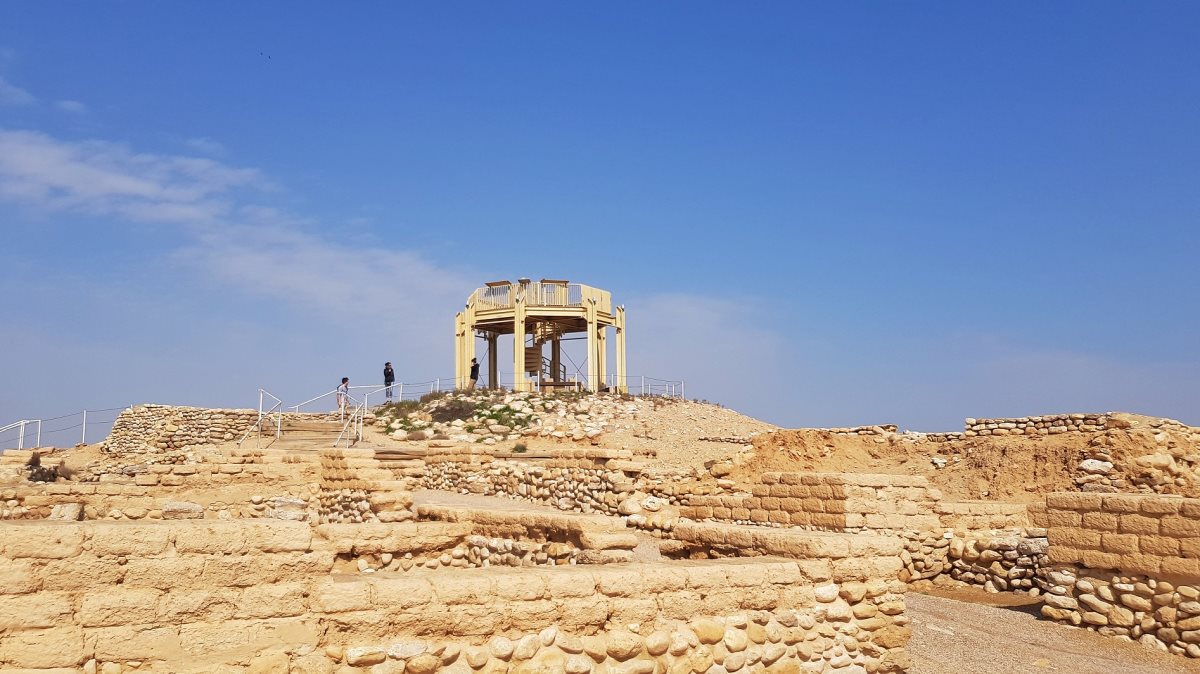 גן לאומי תל באר שבע צילום קובי חזן