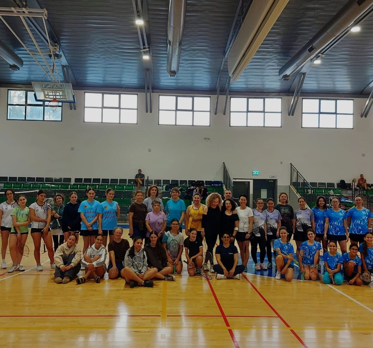 מכבי ראשון לציון בדמינטון מהפייסבוק