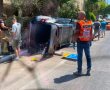 תאונת דרכים בראשון לציון: שני פצועים בהתנגשות בין שני כלי רכב ברחוב הרצל
