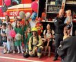ילדים חולי סרטן מביה״ח תל השומר הגיעו לסיור בתחנת כיבוי ראשון לציון