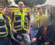 מתנדבי ידידים חילצו קשיש כבן 90 שננעל ברכב