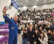 האסטרונאוט רנדי ברזניק נחת במקיף י"ב המעיין ראשון לציון