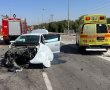 דיווח: פצוע קשה בתאונה בצומת תדהר