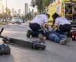 רוכב קורקינט חשמלי נפצע בינוני בראשון לציון