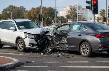 אילוסטרציה תאונת דרכים
