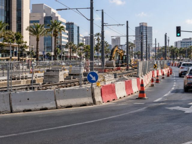 אילוסטרציה חסימות ועבודות בכביש