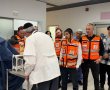 בית החולים אסותא אשדוד הדליק נר חנוכה לכבוד מתנדבי 'איחוד הצלה' 