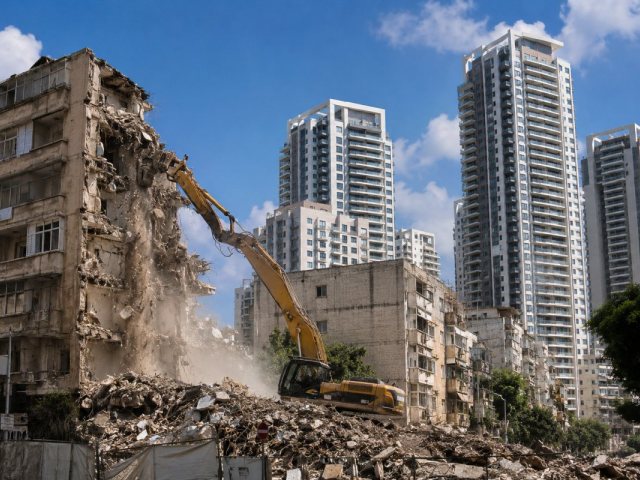 אילוסטרציה פינוי בינוי