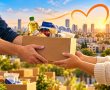 כ־3,500 משפחות קיבלו סיוע בראשון לציון - עכשיו התושבים מוזמנים להצטרף למיזם הנתינה