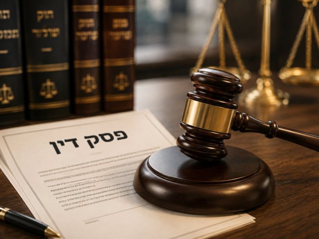פסק דין (אילוסטרציה)