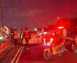 ארבעה נפגעים בתאונה בכביש 4 ביציאה מראשון לציון