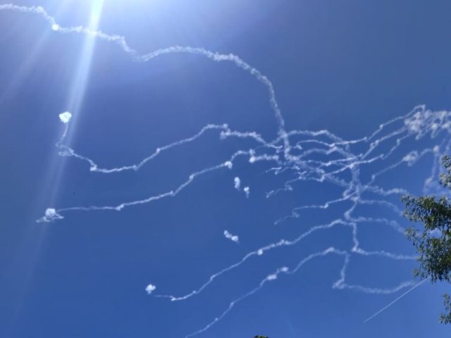 יירוטים במרחב אשדוד. צילום: איתי אנגלנדר