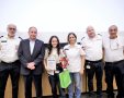 מצטיינת אגף הלוגיסטיקה במד"א שחר ברן תושבת ראשון לציון - צילום דוברות מד"א