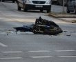 רוכב אופנוע נפגע מרכב בכביש 40 - סמוך למחלף גדרה 